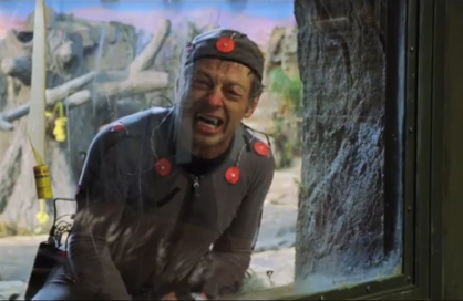 Andy Serkis' motion-capture performance in 'Rise of the Planet of the Apes'